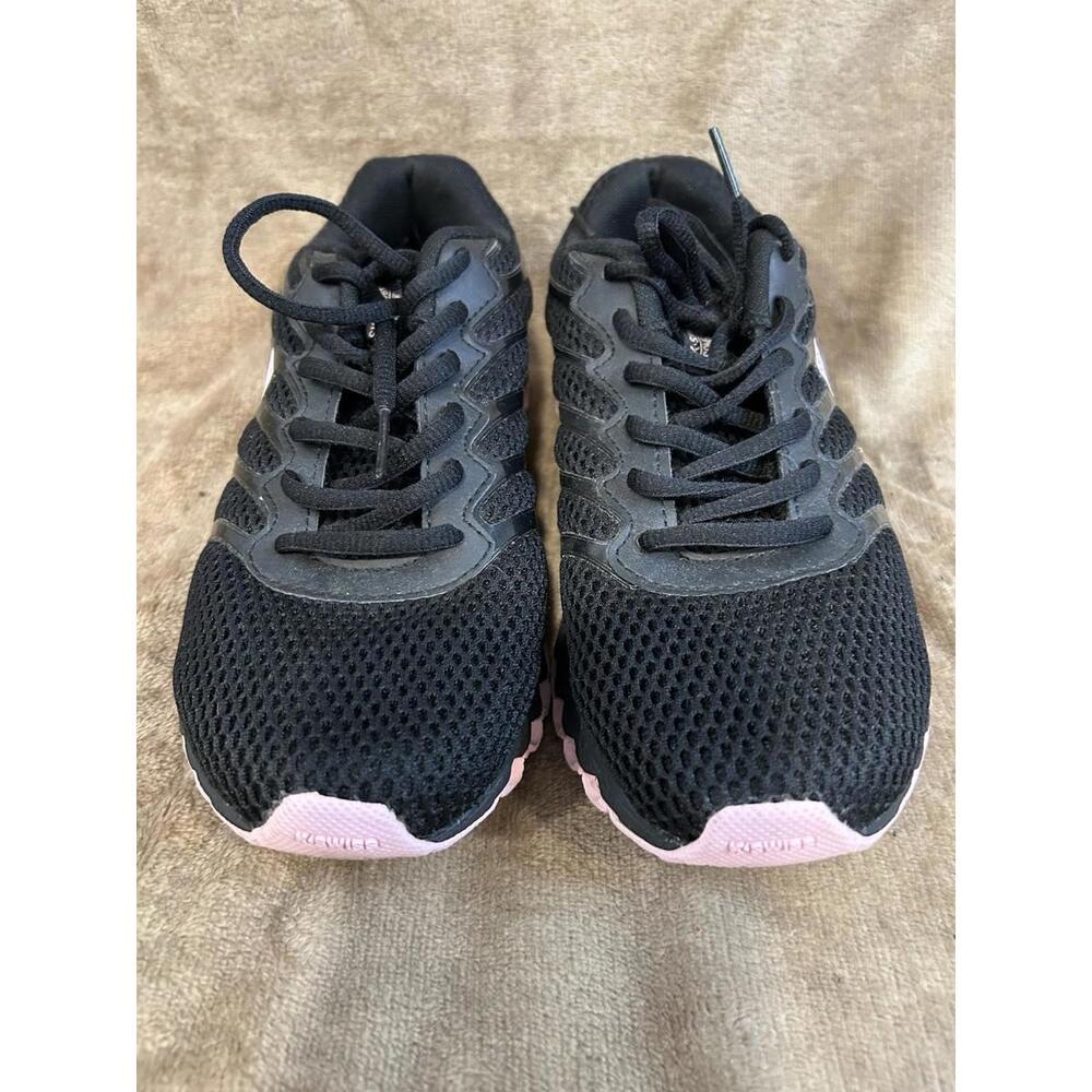 K-Swiss Tubes 200 Womens 8 Black Pink Running Shoe Jogging - Picture 3 of 9